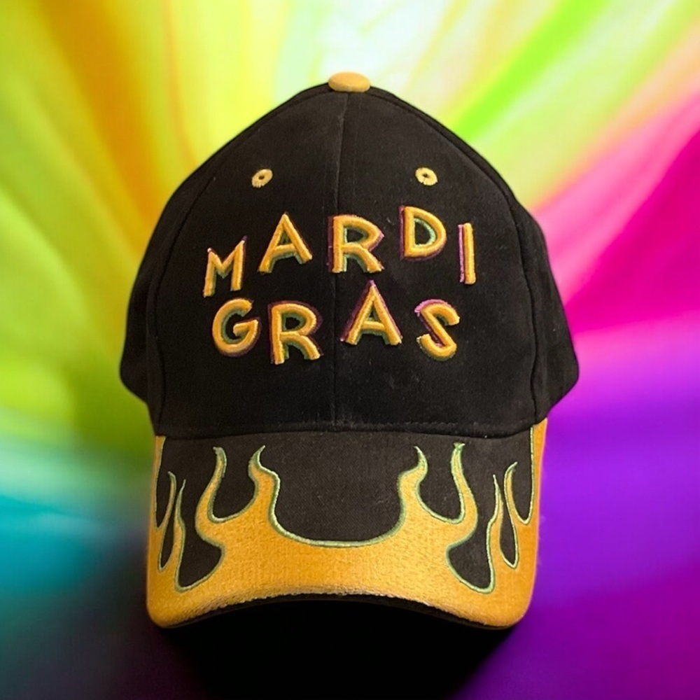 Mardi Gras Baseball Hat